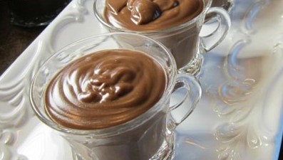 Chocolate Tahini Pudding